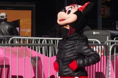 December 27 , 2020    Tourist walk around times square enjoying the brisk weather