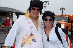 January 1, 2022  New York ,   Coney Island Polar Bear Plunge. This year the Polar Bear Plunge returned after last year's Covid  outbreak. Revelers enjoy the water.