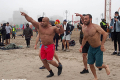 January 1, 2022  New York ,   Coney Island Polar Bear Plunge. This year the Polar Bear Plunge returned after last year's Covid  outbreak. Revelers enjoy the water.
Victor Martinez retired international federation of BodyBuilders professional BodyBuilder and runner up in the Mr. Olympia contest and a winner of the Arnold Classic.