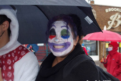 January 1, 2022  New York ,   Coney Island Polar Bear Plunge. This year the Polar Bear Plunge returned after last year's Covid  outbreak. Revelers enjoy the water.