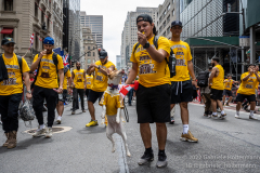 Thousands march in the first Puerto Rican Day Parade since COVID in New York, New York on June 12,  2022.  (Photo by Gabriele Holtermann/Sipa USA)