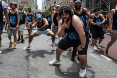 Thousands march in the first Puerto Rican Day Parade since COVID in New York, New York on June 12,  2022.  (Photo by Gabriele Holtermann/Sipa USA)