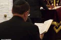 February 24, 2022  New York, 
Ukrainian Rabbi holds a prayer service for his congregation in a heavily populated Ukraine jewish neighborhood in Brooklyn N.Y. 
Rabbi Asher Altshul leads the Prayer service at Congregation Beth Shalom of Kings Bay.