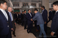 Prime Minister Pham Minh Chinh who is in New York for a week-long working trip to the US makes a stop at the FPT USA Corp office for the opening ribbon cutting ceremony at 295 Madison Avenue in New York, NY on Sunday May 15, 2022

Photography by Enid B. Alvarez
