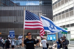 New York- United Against Antisemitism
United Against Terror. 
Coast - to - Coast Pro-Israel Rally held in Manhattan.
