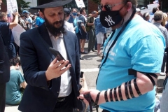 New York- United Against Antisemitism
United Against Terror. 
Coast - to - Coast Pro-Israel Rally held in Manhattan.
