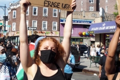 New York- Pro- Palestine Rally held in Bay Ridge section of Brooklyn