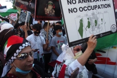 New York- Pro- Palestine Rally held in Bay Ridge section of Brooklyn