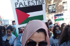New York- Pro- Palestine Rally held in Bay Ridge section of Brooklyn