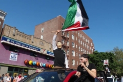 New York- Pro- Palestine Rally held in Bay Ridge section of Brooklyn