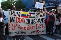 New York- Pro- Palestine Rally held in Bay Ridge section of Brooklyn