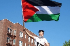 New York- Pro- Palestine Rally held in Bay Ridge section of Brooklyn