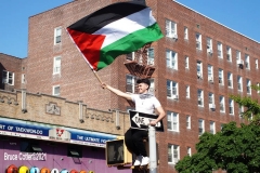 New York- Pro- Palestine Rally held in Bay Ridge section of Brooklyn