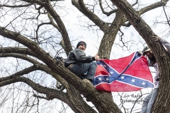 Washington, DC - January 6, 2021: Pro-Trump protesters rally around Ellipse and Washington Monument to listen speeches by President Trump and his associates
