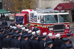 December 8,2021  New York , funeral for Probationary Firefighter Vincent L. Malveaux
held at the Christian Cultural Center in Brooklyn N.Y. City officials and the N.Y. Mayor Bill de Blasio attended the service
