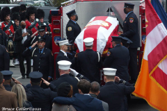 December 8,2021  New York , funeral for Probationary Firefighter Vincent L. Malveaux
held at the Christian Cultural Center in Brooklyn N.Y. City officials and the N.Y. Mayor Bill de Blasio attended the service