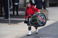 December 8,2021  New York , funeral for Probationary Firefighter Vincent L. Malveaux
held at the Christian Cultural Center in Brooklyn N.Y. City officials and the N.Y. Mayor Bill de Blasio attended the service