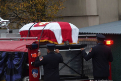 December 8,2021  New York , funeral for Probationary Firefighter Vincent L. Malveaux
held at the Christian Cultural Center in Brooklyn N.Y. City officials and the N.Y. Mayor Bill de Blasio attended the service