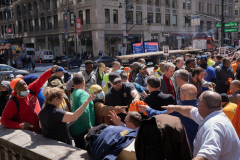 Protect Tax Fraud-Council of Carpenters Protest on Fifth Avenue 4-12-22 @Lori Hillsberg