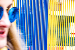 Thousands of all nationalities came together to protest the Ukrainian War in Times Square from noon well into the afternoon. Saturday, March 5, 2022. (C) Bianca Otero