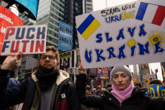 Stand With Ukraine Rally in Times Square
Photo by Lori Hillsberg