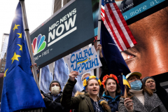 Stand With Ukraine Rally in Times Square
Photo by Lori Hillsberg