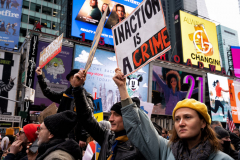Stand With Ukraine Rally in Times Square
Photo by Lori Hillsberg