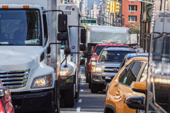 After a protest against Rikers Island Prison moved onto a Broadway intersection, traffic was stalled upto a half mile long for about an hour.  
On September 22, 2021 the death of Stephan Khadu, 24, just a few days after Abdul Karim, became the 12th inmate to die at Rikers Island Prison in 2021. After various inquiries and investigations, activist groups such as:  Women Prison Coalition, HALT Solitary Confinement, Vocal New York and Jails Action Coalition  organized the protest to gather former inmates, family and supporters together, to demand answers from local authorities and political figures regarding the system of prison management, process of bail and incarceration of people who inevitably find themselves in prison without a conviction. 
(C) Bianca Otero, October 1, 2021