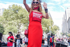 Hundreds of women gathered together for the #RallyForAbortionJustice today starting in Foley Square, lower Manhattan. As part of the annual Women’s March, this year the march took place in 650 locations in all 50 United States tagged in which numerous speakers, activists, politicians, advocates and supporters came together across the nation in fight for the rights of women. 
(C)Bianca Otero. October, 2, 2021.