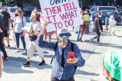 Hundreds of supporters gathered together for the #RallyForAbortionJustice today starting in Foley Square, lower Manhattan. As part of the annual Women’s March, this year the march took place in 650 locations in all 50 United States tagged in which numerous speakers, activists, politicians, advocates and supporters came together across the nation in fight for the rights of women. 
(C)Bianca Otero. October, 2, 2021.