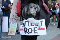 New York,  October 2, 2021  The Rally for Abortion Justice in Manhattan, Hundreds of abortion-rights supporters gathered in Foley Square then marched to Washington Square Park in Manhattan.Hundreds of rallies nationwide Saturday for the first Women’s March demonstrations since President Trump left office.