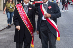 Polish-Americans gathered by the thousands in Midtown Manhattan, to celebrate the 84th Pulaski Day Parade, commemorating and honoring General Casimir Pulaski a Polish born aristocrat who is revered and remembered as both a Polish and an American Revolutionary War Hero, fighting for freedom in his homeland and adopted nation.
Polish government and prominent local community figures came to celebrate the abundance of festivities and events that took place, marching up 5th ave from 36th to 53rd St. 
This year, the theme spotlighted the 100th Birthday Anniversary of Pope John Paul II who was born in Wadowice, Poland. 
(C) Bianca Otero, October 3, 2021.
