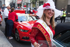 Polish-Americans gathered by the thousands in Midtown Manhattan, to celebrate the 84th Pulaski Day Parade, commemorating and honoring General Casimir Pulaski a Polish born aristocrat who is revered and remembered as both a Polish and an American Revolutionary War Hero, fighting for freedom in his homeland and adopted nation.
Polish government and prominent local community figures came to celebrate the abundance of festivities and events that took place, marching up 5th ave from 36th to 53rd St. 
This year, the theme spotlighted the 100th Birthday Anniversary of Pope John Paul II who was born in Wadowice, Poland. 
(C) Bianca Otero, NYC, NY. October 3, 2021.