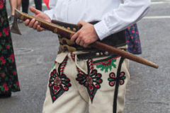 Polish-Americans gathered by the thousands in Midtown Manhattan, to celebrate the 84th Pulaski Day Parade, commemorating and honoring General Casimir Pulaski a Polish born aristocrat who is revered and remembered as both a Polish and an American Revolutionary War Hero, fighting for freedom in his homeland and adopted nation.
Polish government and prominent local community figures came to celebrate the abundance of festivities and events that took place, marching up 5th ave from 36th to 53rd St. 
This year, the theme spotlighted the 100th Birthday Anniversary of Pope John Paul II who was born in Wadowice, Poland. 
(C) Bianca Otero, NYC, NY. October 3, 2021.