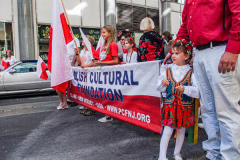 Polish-Americans gathered by the thousands in Midtown Manhattan, to celebrate the 84th Pulaski Day Parade, commemorating and honoring General Casimir Pulaski a Polish born aristocrat who is revered and remembered as both a Polish and an American Revolutionary War Hero, fighting for freedom in his homeland and adopted nation.
Polish government and prominent local community figures came to celebrate the abundance of festivities and events that took place, marching up 5th ave from 36th to 53rd St. 
This year, the theme spotlighted the 100th Birthday Anniversary of Pope John Paul II who was born in Wadowice, Poland. 
(C) Bianca Otero, NYC, NY. October 3, 2021.
