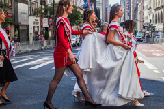 Polish-Americans gathered by the thousands in Midtown Manhattan, to celebrate the 84th Pulaski Day Parade, commemorating and honoring General Casimir Pulaski a Polish born aristocrat who is revered and remembered as both a Polish and an American Revolutionary War Hero, fighting for freedom in his homeland and adopted nation.
Polish government and prominent local community figures came to celebrate the abundance of festivities and events that took place, marching up 5th ave from 36th to 53rd St. 
This year, the theme spotlighted the 100th Birthday Anniversary of Pope John Paul II who was born in Wadowice, Poland. 
(C) Bianca Otero, NYC, NY. October 3, 2021.