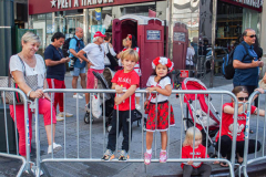 Polish-Americans gathered by the thousands in Midtown Manhattan, to celebrate the 84th Pulaski Day Parade, commemorating and honoring General Casimir Pulaski a Polish born aristocrat who is revered and remembered as both a Polish and an American Revolutionary War Hero, fighting for freedom in his homeland and adopted nation.
Polish government and prominent local community figures came to celebrate the abundance of festivities and events that took place, marching up 5th ave from 36th to 53rd St. 
This year, the theme spotlighted the 100th Birthday Anniversary of Pope John Paul II who was born in Wadowice, Poland. 
(C) Bianca Otero, NYC, NY. October 3, 2021.