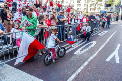 Polish-Americans gathered by the thousands in Midtown Manhattan, to celebrate the 84th Pulaski Day Parade, commemorating and honoring General Casimir Pulaski a Polish born aristocrat who is revered and remembered as both a Polish and an American Revolutionary War Hero, fighting for freedom in his homeland and adopted nation.
Polish government and prominent local community figures came to celebrate the abundance of festivities and events that took place, marching up 5th ave from 36th to 53rd St. 
This year, the theme spotlighted the 100th Birthday Anniversary of Pope John Paul II who was born in Wadowice, Poland. 
(C) Bianca Otero, NYC, NY. October 3, 2021.