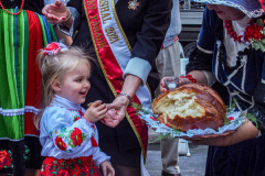 Polish-Americans gathered by the thousands in Midtown Manhattan, to celebrate the 84th Pulaski Day Parade, commemorating and honoring General Casimir Pulaski a Polish born aristocrat who is revered and remembered as both a Polish and an American Revolutionary War Hero, fighting for freedom in his homeland and adopted nation.
Polish government and prominent local community figures came to celebrate the abundance of festivities and events that took place, marching up 5th ave from 36th to 53rd St. 
This year, the theme spotlighted the 100th Birthday Anniversary of Pope John Paul II who was born in Wadowice, Poland. 
(C) Bianca Otero, NYC, NY. October 3, 2021.