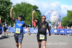 June 18, 2022: The 2022 Queens 10K and Rising NYRR Stage 1 and 2 races are held in Flushing Meadows Corona Park in Queens, NY.  (Photo by Jon Simon)