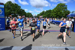 June 18, 2022: The 2022 Queens 10K and Rising NYRR Stage 1 and 2 races are held in Flushing Meadows Corona Park in Queens, NY.  (Photo by Jon Simon)
