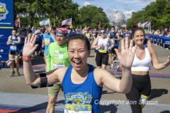 June 18, 2022: The 2022 Queens 10K and Rising NYRR Stage 1 and 2 races are held in Flushing Meadows Corona Park in Queens, NY.  (Photo by Jon Simon)