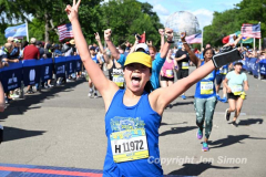 June 18, 2022: The 2022 Queens 10K and Rising NYRR Stage 1 and 2 races are held in Flushing Meadows Corona Park in Queens, NY.  (Photo by Jon Simon)