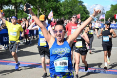 June 18, 2022: The 2022 Queens 10K and Rising NYRR Stage 1 and 2 races are held in Flushing Meadows Corona Park in Queens, NY.  (Photo by Jon Simon)