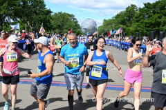June 18, 2022: The 2022 Queens 10K and Rising NYRR Stage 1 and 2 races are held in Flushing Meadows Corona Park in Queens, NY.  (Photo by Jon Simon)