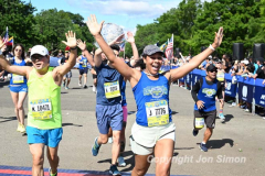 June 18, 2022: The 2022 Queens 10K and Rising NYRR Stage 1 and 2 races are held in Flushing Meadows Corona Park in Queens, NY.  (Photo by Jon Simon)