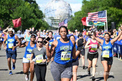 June 18, 2022: The 2022 Queens 10K and Rising NYRR Stage 1 and 2 races are held in Flushing Meadows Corona Park in Queens, NY.  (Photo by Jon Simon)