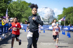 June 18, 2022: The 2022 Queens 10K and Rising NYRR Stage 1 and 2 races are held in Flushing Meadows Corona Park in Queens, NY.  (Photo by Jon Simon)