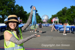 June 18, 2022: The 2022 Queens 10K and Rising NYRR Stage 1 and 2 races are held in Flushing Meadows Corona Park in Queens, NY.  (Photo by Jon Simon)