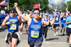June 18, 2022: The 2022 Queens 10K and Rising NYRR Stage 1 and 2 races are held in Flushing Meadows Corona Park in Queens, NY.  (Photo by Jon Simon)